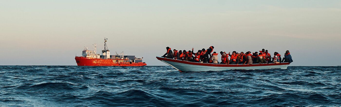 Seenotrettung auf dem Mittelmeer