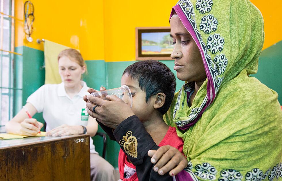 Arztprojekt der Swiss Doctors in Chittagong