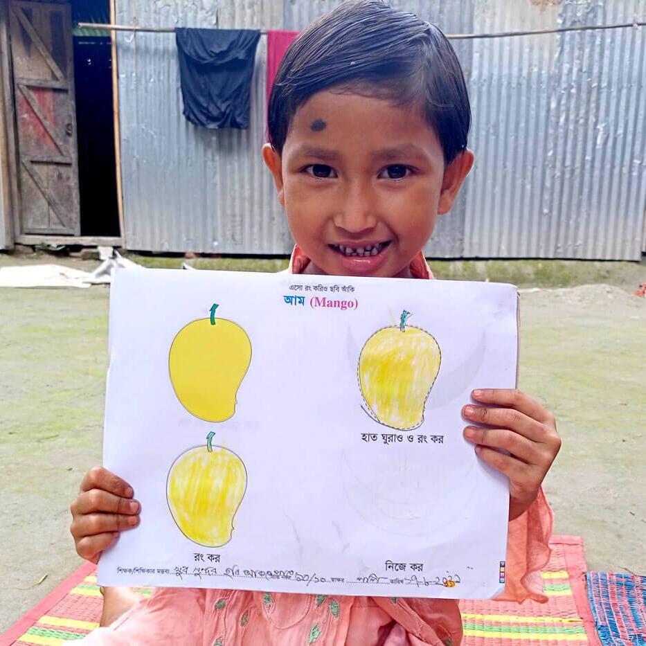 Schulbildung für KInder in Bangladesch